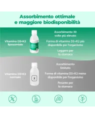 D3 K2 Liposomiale Liquida - 250 ml